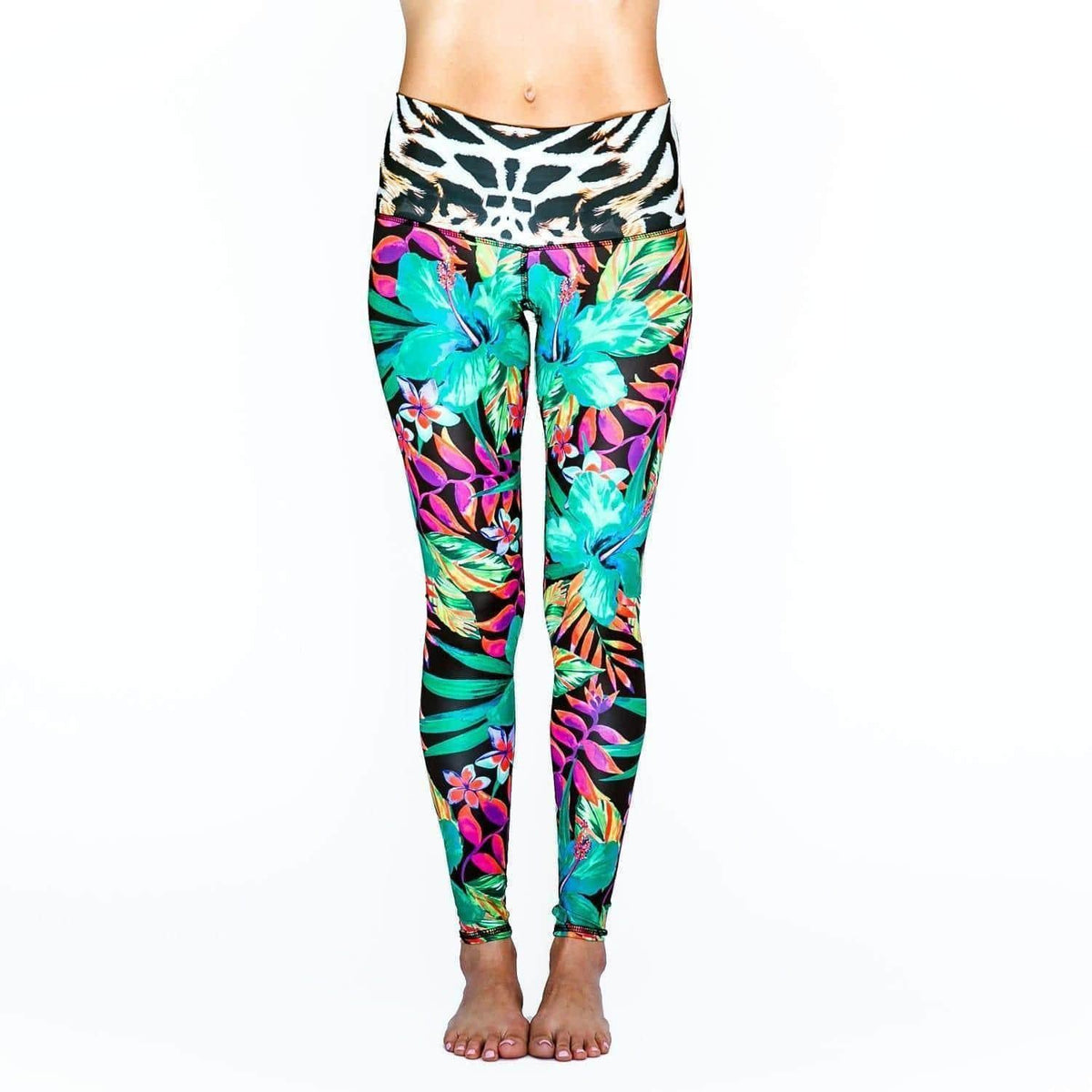 Tropical Bliss - Yoga Pants | Spiritgirl Activewear